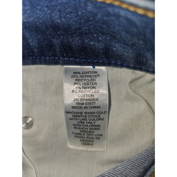 Arizona Athletic taper fit blue jeans w/ distressed areas size 50x32 big & tall - Picture 4 of 4